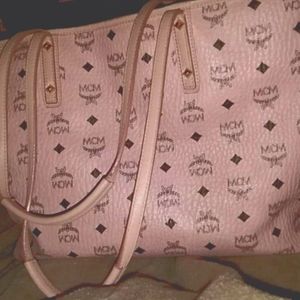 Pink MCM Bag